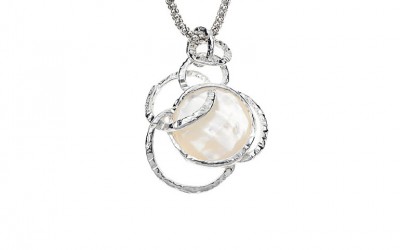 Pendente Athena collezione "Sunrise" - In argento 925/°°° e madreperla