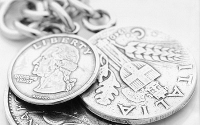 Ciondolo Giovanni Raspini collezione Charms "Monete" - In argento 925/°°°