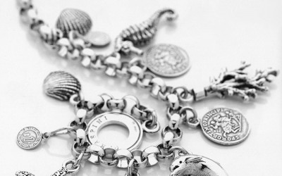 Bracciale Giovanni Raspini collezione Charms "Mare" - In argento 925/°°°